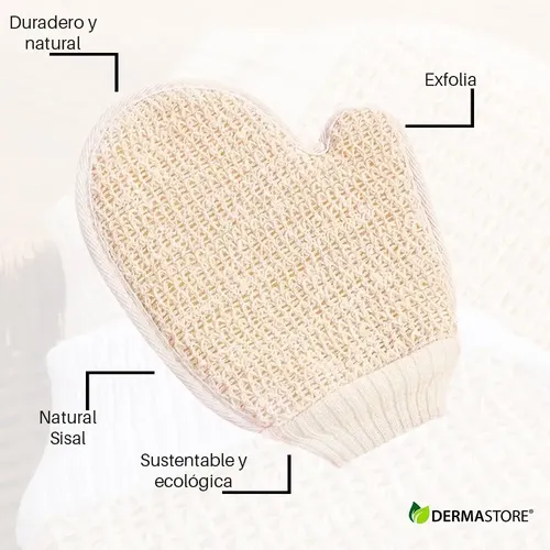 Guante Exfoliante Manopla Piel Para Spa Corporal Facial