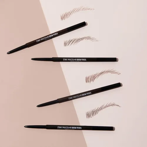 Kiss New York Lápiz Cejas Precisión Deep Dark Brown