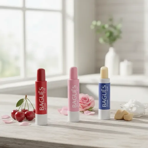 Bálsamo Labial Bagués Lip Care Karité Cherry O Rose