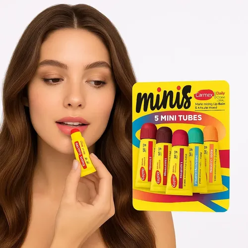 Pack X5 Mini Bálsamo Carmex Protector Solar Lip Amazon