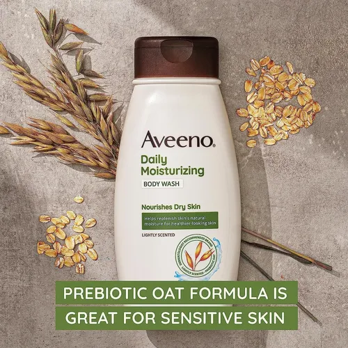 Aveeno Gel Corporal Hidratante Diario Para Pieles Secas Y Se