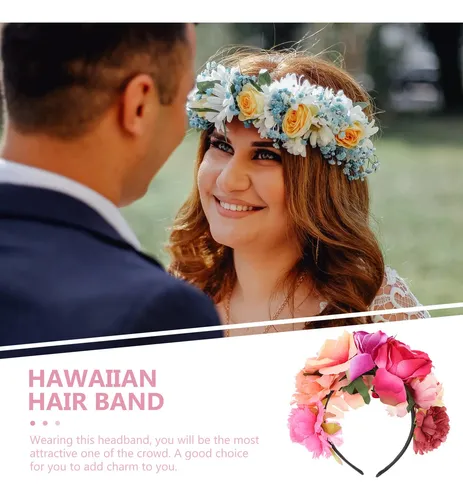 Accesorio Para El Pelo De Imitación De Rosa Hawaiana, 1 &uf