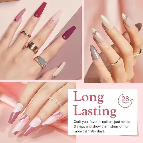 Azurebeauty Kit Polvo Acrílico Para Uñas 31 Piezas 20