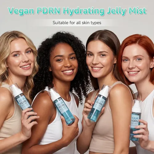 Spray Hidratante Pdrn Jelly Mist, Cuidado Coreano Vegano