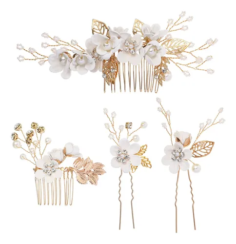 Set De Accesorios Para El Cabello De Boda Stobok Bridal Pear