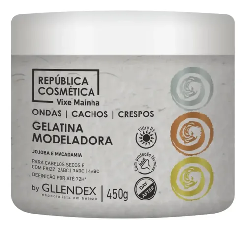 Vixe Mainha Gelatina Modeladora 450gr Gllendex