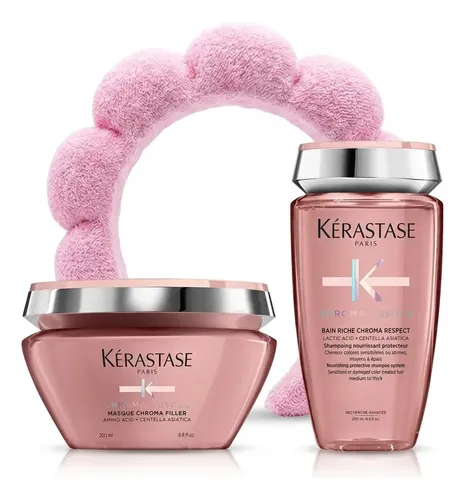 Kit Kérastase Chroma Absolu Shampoo Y Máscara + Regalo