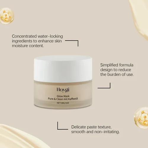 Mascarilla Facial Hidratante Para Una Piel Suave Y Radiante
