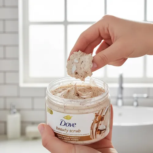 Dove Body Scrub Coco Y Azucar Mascavo X280