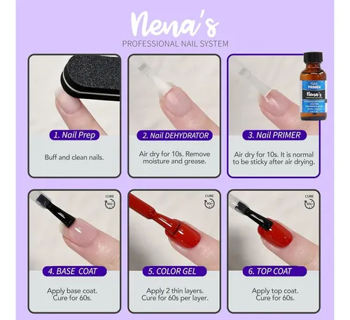 Sistema Profesional De Uñas Nena’s: Primer Ultrabond +