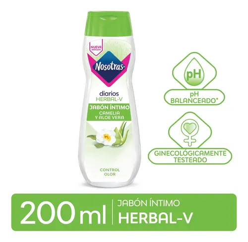 Jabón Intimo Nosotras Herbal X 200ml