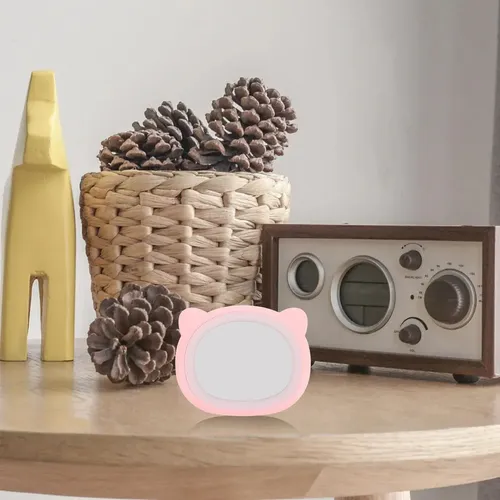 Mini Espejo Led Compacto Con Bolsillo Portátil Para Luz De M