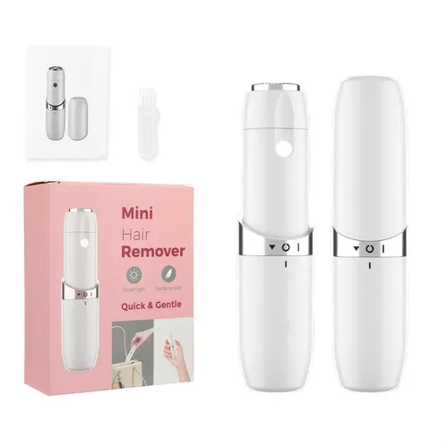 Mini Depilador Eléctrico Portátil Para Mujer, Funciona Con P
