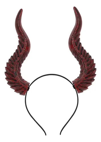 Diadema Con Forma De Diablo, Para Cosplay De Halloween, Desm