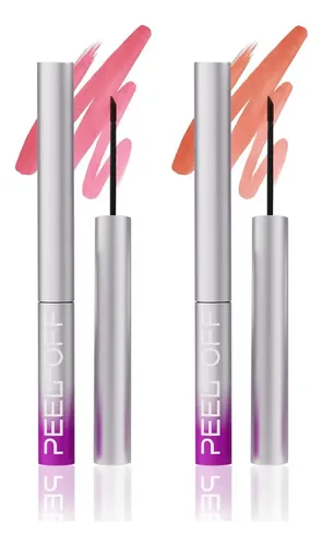 Set Delineadores De Labios Peel Off Langmanni 2 Piezas