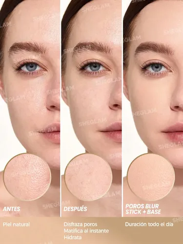 Sheglam Stick Difuminador Facial Borrador De Poros