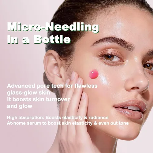 Set Anti-edad Con Suero Rosa Y Parches Para Ojos