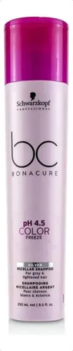 Shampoo Bonacure Ph4.5 Color Freeze Silver Schwarzkopf 250ml