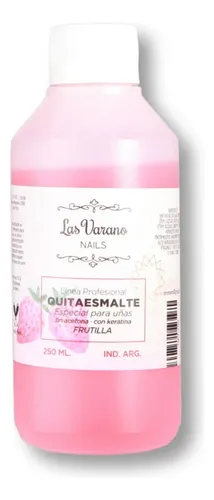 Quita Esmalte De Uñas Liquido 250ml Removedor Sin Acetona