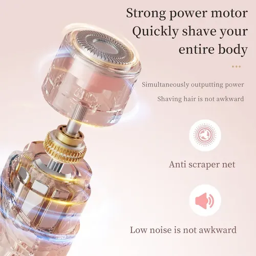 X Depiladora Eléctrica Para Mujer, Afeitadora De Bikini Con