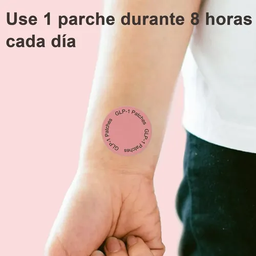2 Pcs Parches Glp-1 Parche Cuidado Corporal Suave 60 Unidades Con Ingredientes Naturales