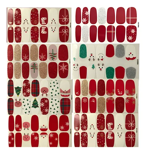 Dp Decoraciones De Uñas Navideñas & Ai &vm