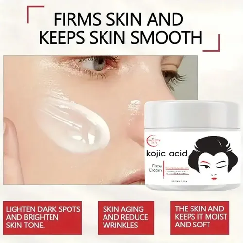 Crema Aclarante Iluminadora Ácido Kójico Manchas Paño 120g Mixta Día/noche