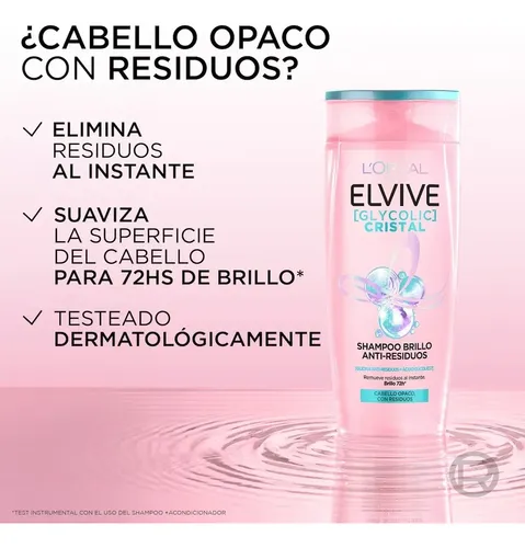 Shampoo Elvive Glycolic Cristal 400ml