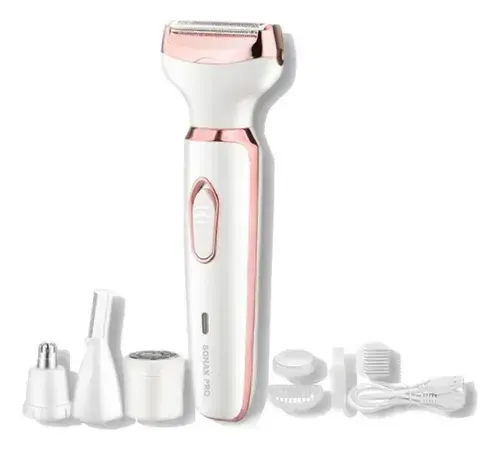 Depiladora Electrica 4 En 1 Portatil Usb Mujer Cuerpo Cara
