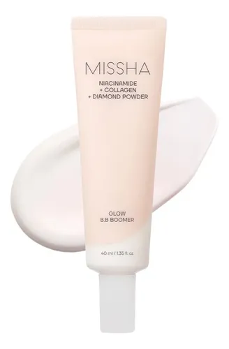 Prebase Facial Missha M Bb Boomer Dewy Glow, 1.35 Oz Crema Crema