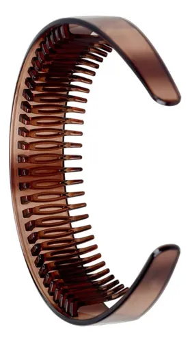 Diadema Dentada Extendida Travel Brown Para Mujer