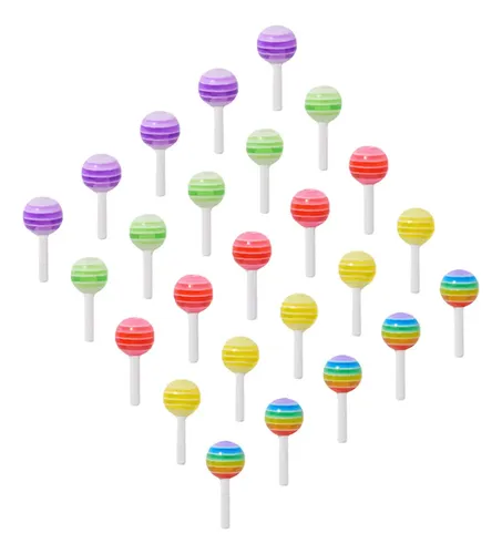 25uds Decoraciones Uñas Resina Dulces Accesorios Nail Art