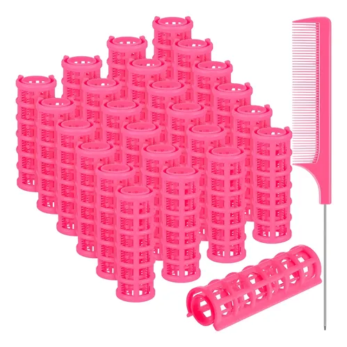 Syhood 24 Rodillos A Presión, Rulos Pequeños Para Cabello
