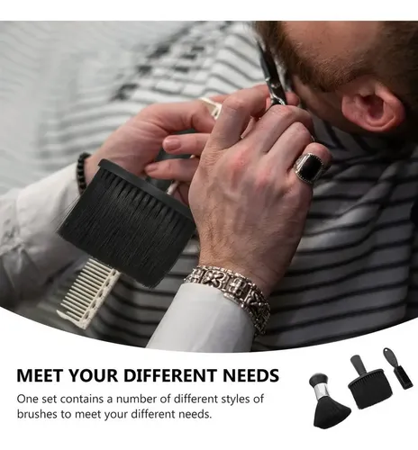 Cepillo De Limpieza De Cabello Para Barberos, 5 Piezas
