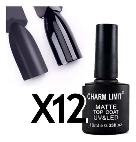 Top Coat Mate Esmalte Semipermanente Matte Uv Led Al Mayor