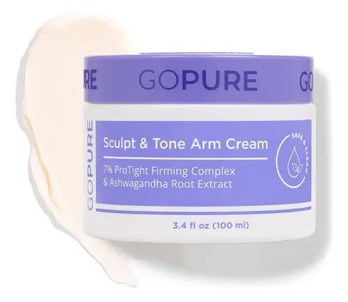 Gopure Crema Para Brazos Sculpt & Tone – Crema Reafirmante