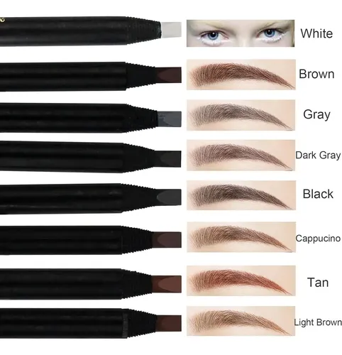Lápices Para Cejas Impermeables Guapa Microblading Set