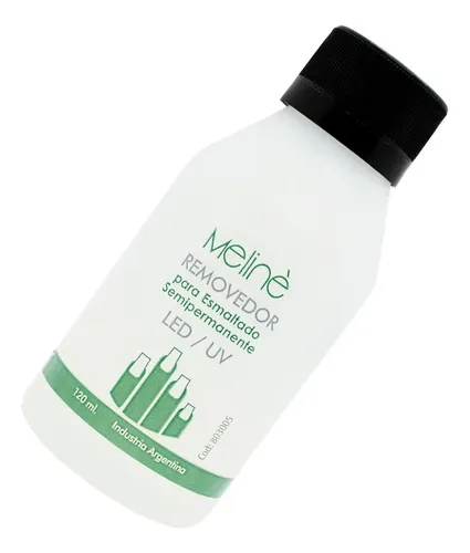 Meline Removedor Para Esmalte Uñas Semipermanentes 120 Ml