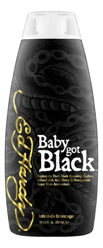 Ed Hardy Baby Got Black Loción Bronceadora 10 Oz