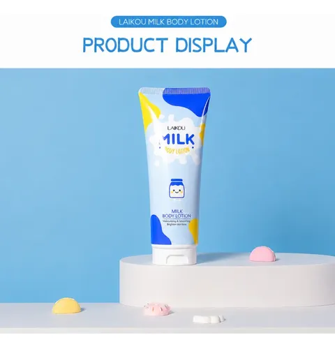 Loción Corporal Hidratante Laikou Milk, 120 G, Mejora La Opacidad