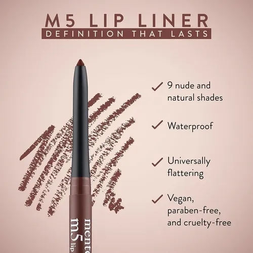 Delineador De Labios Mented #5 Vegano Impermeable