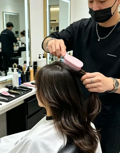 Cepillos Antiestáticos For Suavizar El Cabello Seco Y Wma