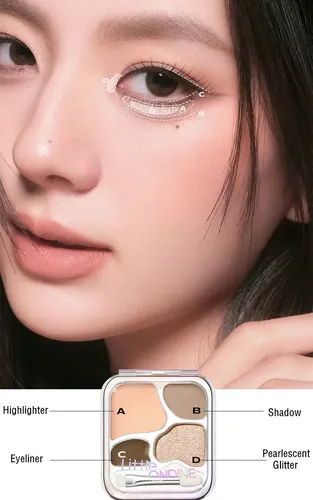 Mini Paletitas Cuartetos De Sombras Con Aplicador – Qmn