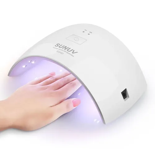 Cabina Led Uv Para Uñas Gelificadas Semi Esmaltada 24w Timer