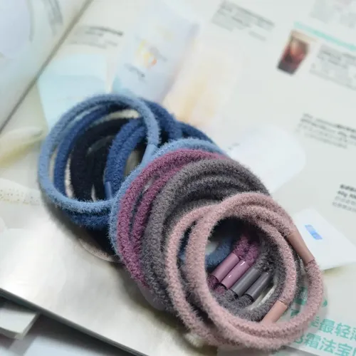Banda Elástica Para El Cabello Cinta Suave 5mm 20 Piezas /