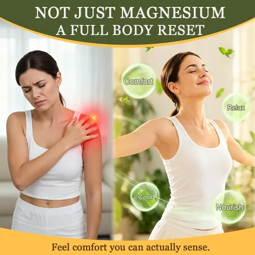 Crema De Magnesio | Loción De Magnesio De Rápida Absorción C
