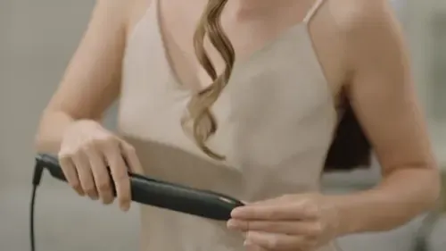 Plancha Para El Cabello De 100% Titanio-negro/ 1