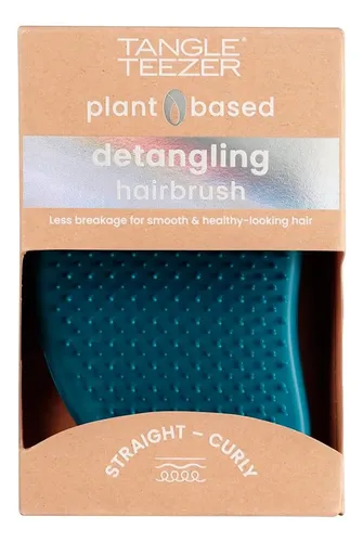 Cepillo Para Cabello Tangle Teezer Plant Brush Azul
