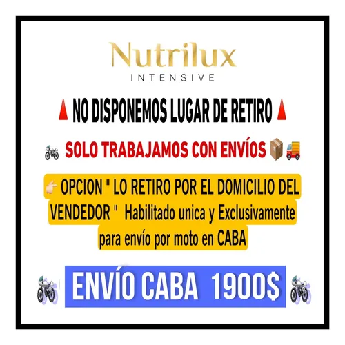 Lluvia Capilar Oro Liquido Protector Termico Nutrilux