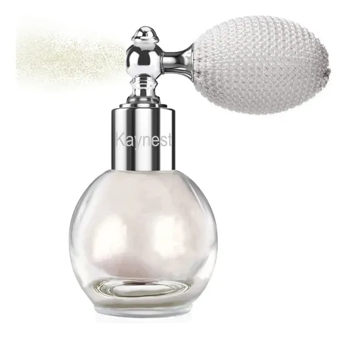 Spray Iluminador Blanco Perla, Polvos Sueltos …